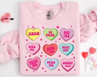 Conversation Hearts png - Candy Hearts Valentines png - Valentines Day png - Valentine png