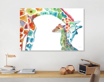 Giraffe Print Giraffes wall art Nursery Wall Art Nursery Print Father&#39;s Day Gift Nursery Decor Baby Shower Gift Gift for Best Friend Baby