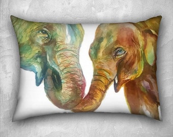 Elephant Pillow, Baby Elephant Cushion, Gifts for new moms,Cute Animal Cushion, Jungle Animals, Animal Pillow, Nursery Decor, Baby's Room