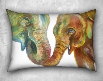 Elephant Pillow, Baby Elephant Cushion, Gifts for new moms,Cute Animal Cushion, Jungle Animals, Animal Pillow, Nursery Decor, Baby&#39;s Room