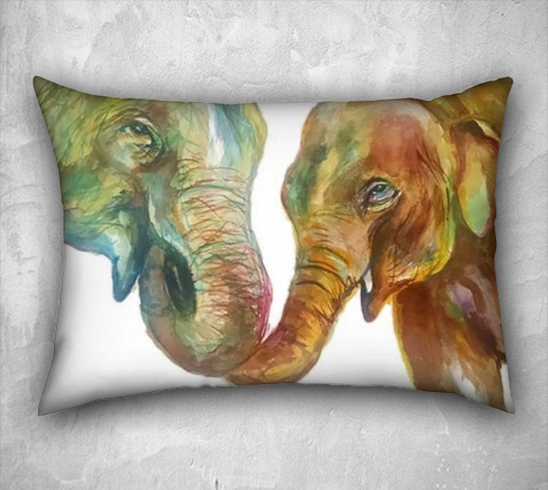 Elephant Pillow, Baby Elephant Cushion, Gifts for New Moms,cute Animal