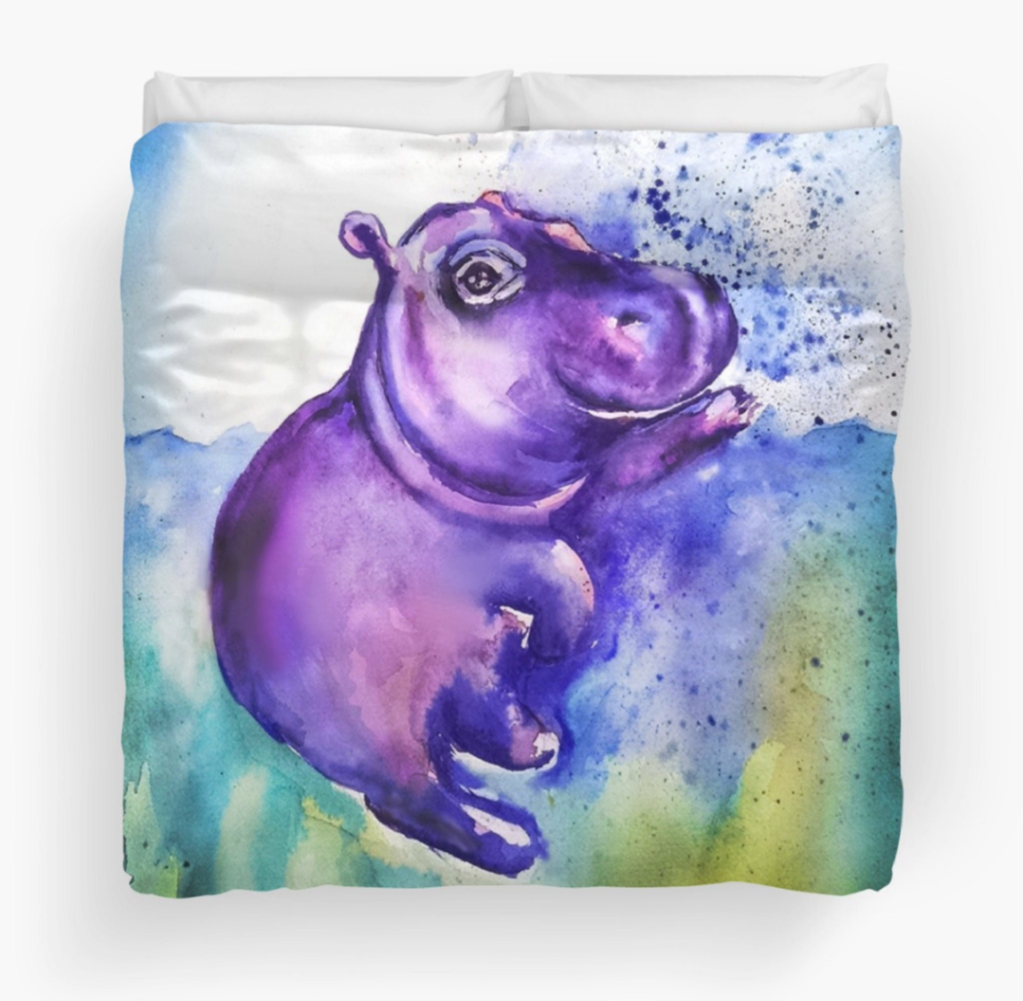 hippo comforter