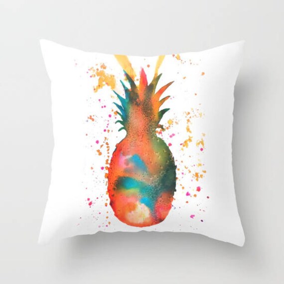 Pineapple Pillow Pineapple Decor Pineapple Gifts Decorative Etsy