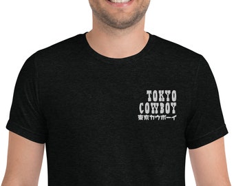 TOKYO COWBOY Embroidered Short sleeve t-shirt