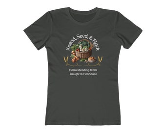 Homestead T-Shirt: Chicken, Sourdough, Farm Life Gift