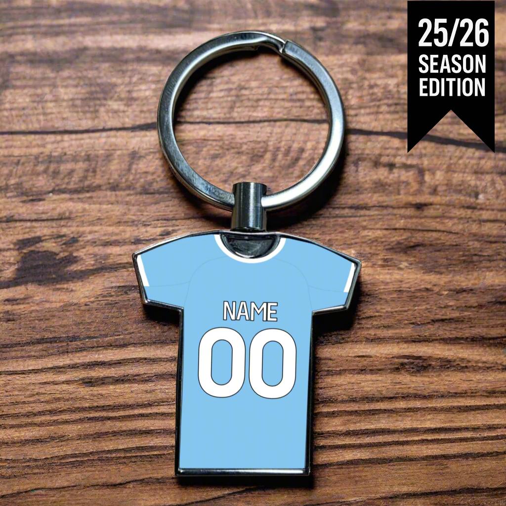 Stocking Filler Manchester City Fc Pen + Keyring Official Gift Boxed By