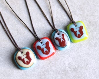 Bear Necklace, black bear pendant necklace, woodland jewelry, hiking gift, forest mountain animal, nature jewellery