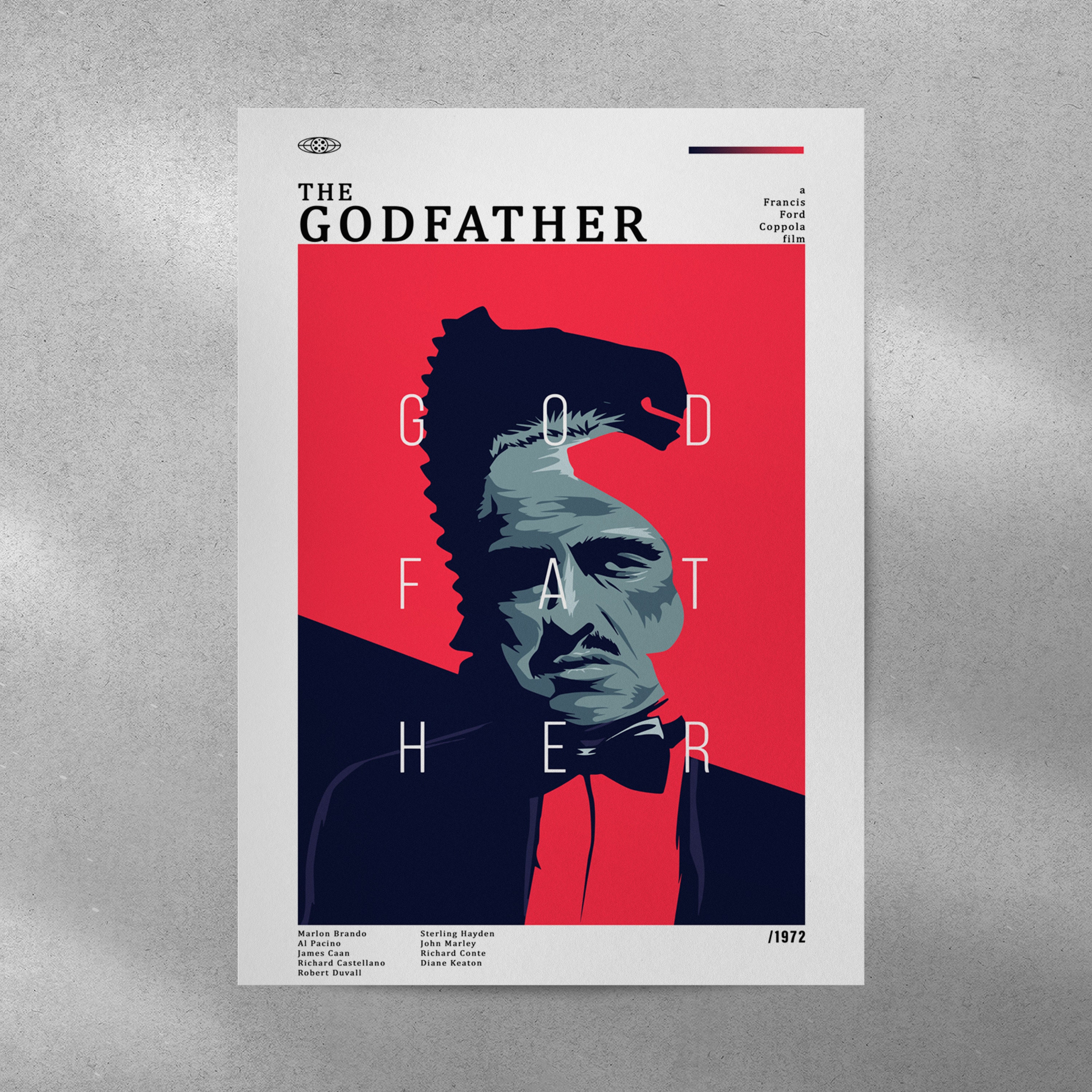 The Godfather Movie Poster, the Godfather Wall Decor, the Godfather ...