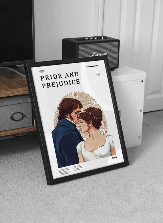 Pride and Prejudice Movie Poster, Pride and Prejudice Wall Decor