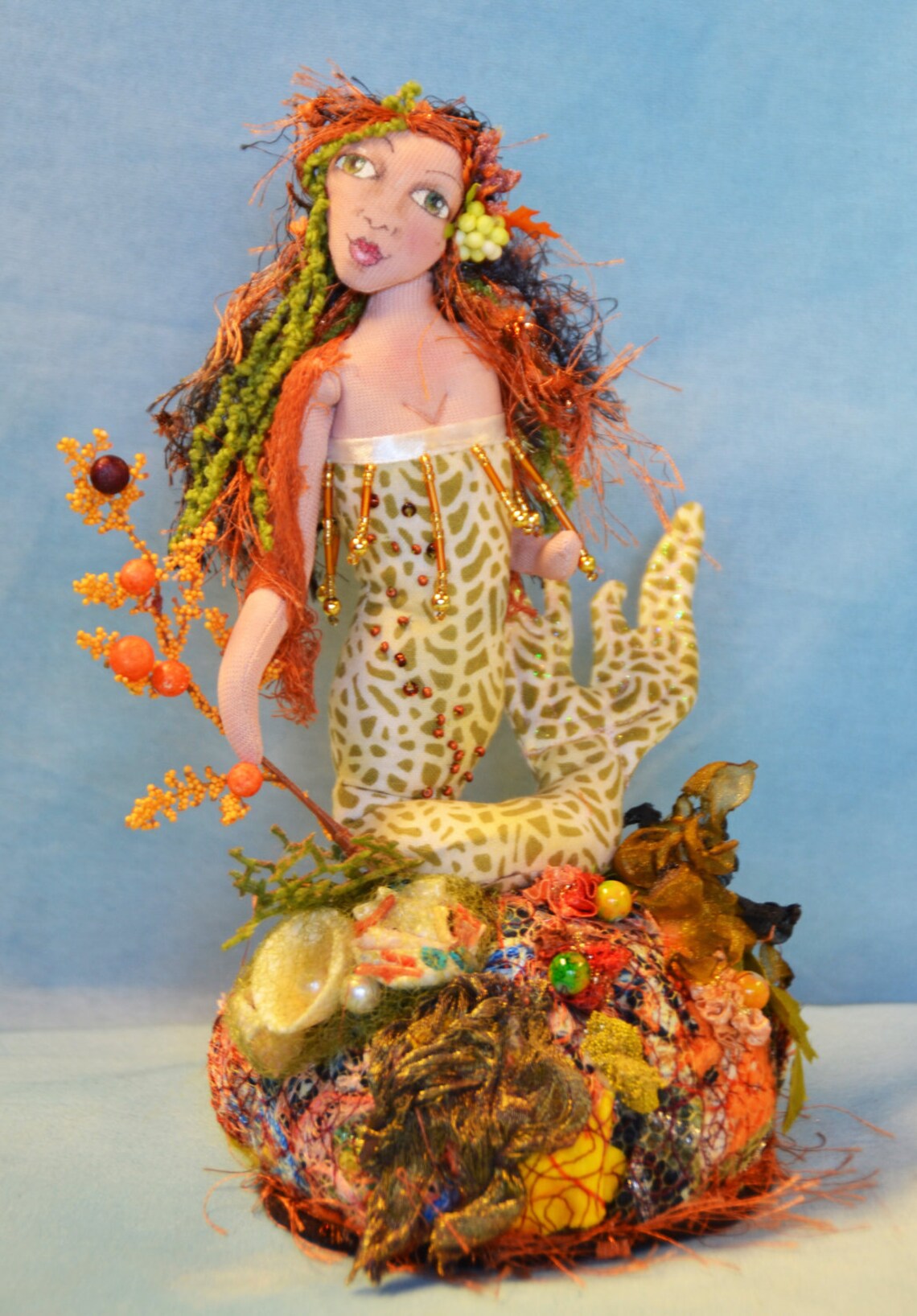 Mermaid PincushionCoral Etsy