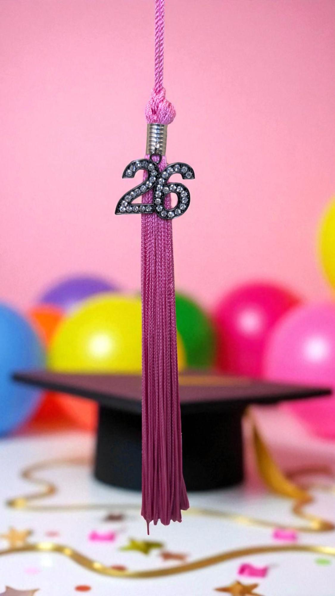 2026 Purple & Gold Graduation Tassel - 9 Inch Made In USA Premium Quality