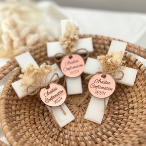 Personalized Baptism Favors, Baptism Magnet, Christening Favors for Guests, Mi Bautizo, Baptism Cross, Baptism Guest Gifts, Communion Favors