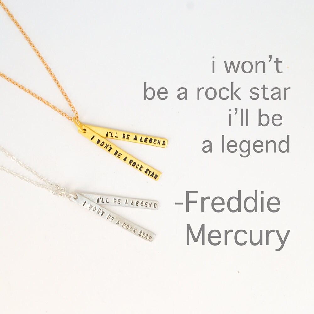 Motivational Quote Freddie Mercury of QUEEN i'll - Etsy Norway
