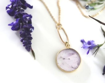 The Looking Glass Necklace in Amethyst
