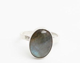 Soteria Labradorite Gemstone Ring