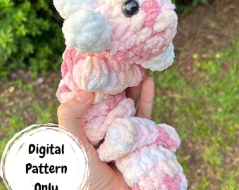 Fluffy Axolotl Fidget Crochet Pattern