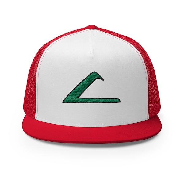 Casquette trucker anime cosplay, casquette cosplay frêne, casquette Indigo League, casquette monstre de poche