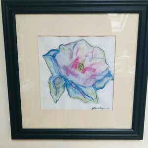 Watercolor flower