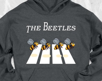 The Beetle Hoodie, Bug Lover Hoodie, Stag Beetle, Entomologist Gift, Nature Hoodie, Forestcore, Insect Hoodie, Bug Hoodie, Entomology Hoodie