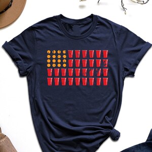 Beer pong american flag shirt best sale