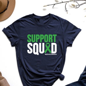 Support Squad Shirt, Mental Health Awareness Shirt, Depression Shirt, Anxiety Shirt, Stress Disorder Shirt, Motivational Gift, Therapist Tee