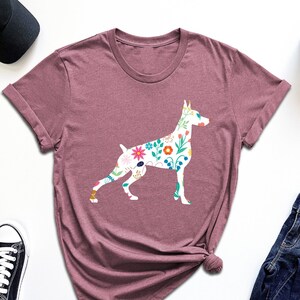 Floral Shorthaired Shirt, German Shorthaired Pointer Shirt, GSP Dog Shirt, Shorthaired Mom Shirt, Hunter Dog Gift, German Pointer Shirt, Mom