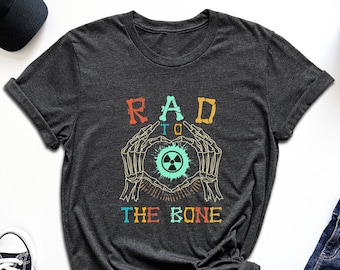 Rad To The Bone Shirt, Radiology Squad Shirt, Radiologist Mom Shirt, Gift For CT Technician, Radiology Life Shirt, Skeleton Hands Shirt, Mom