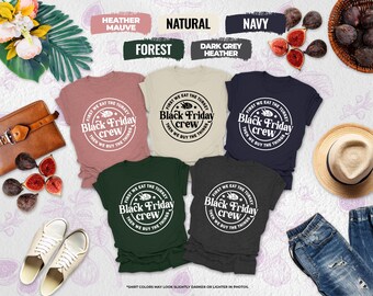 Black Friday Crew Shirts, Matching Black Friday Shirts, Black Friday Group Shirt, Funny Shopping Squad T-shirt, Black Friday Shopping Shirt