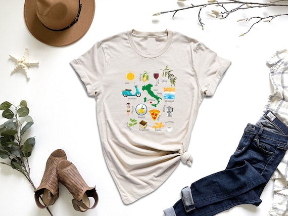 Italy Shirt, Italian Culture Shirt, Italian Lemons Shirt, Italy Souvenir Shirt, Italy Trip Shirt, Italy Lover Shirt, Italy Vacation Tee, Mom