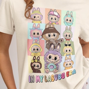 Camiseta de criatura del bosque caprichosa / Camiseta Comfort Colors® con animales de dibujos animados lindos / Camiseta estética kawaii / Camiseta con gráficos vintage suaves
