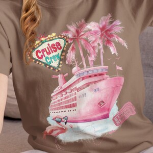 Comfort color Cruise Crew Shirt | Funny Cruise T-Shirt for Family Vacation | Matching Cruise Crew Shirts | Custom Cruise Gift