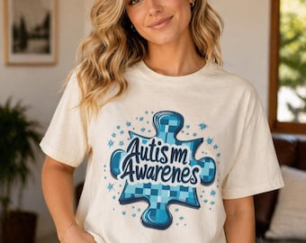 Autism Acceptance Shirt, Neurodiversity Tee, Support Shirt, Inclusive Gift, Teacher Autism Shirt, Awareness Month Tee, Comfort Colors
