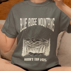 Blue Ridge Parkway T-Shirt | Blue Ridge Mountains Tee | National Park Shirt | Asheville North Carolina Gift | Smoky Mountains Apparel