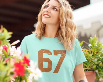 67 Halloween Funny Shirt, Teacher Gift Tee, 6 7 TikTok Trend Meme Shirt, Couples Matching Costume, Comfort Colors Top