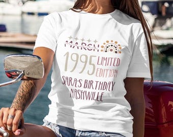 Birthday Party Shirt/Sweatshit/Hoodie | Personalized Birthday Tee