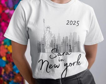 Personalized New York City Trip Shirt | Custom NYC Souvenir Tee
