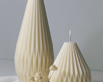 Pear lantern candles,pear shaped candle,aesthetic candle ,lantern candle,pear candle ,decorative candle