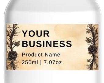 Editable Product Label Customizable Template Canva Printable