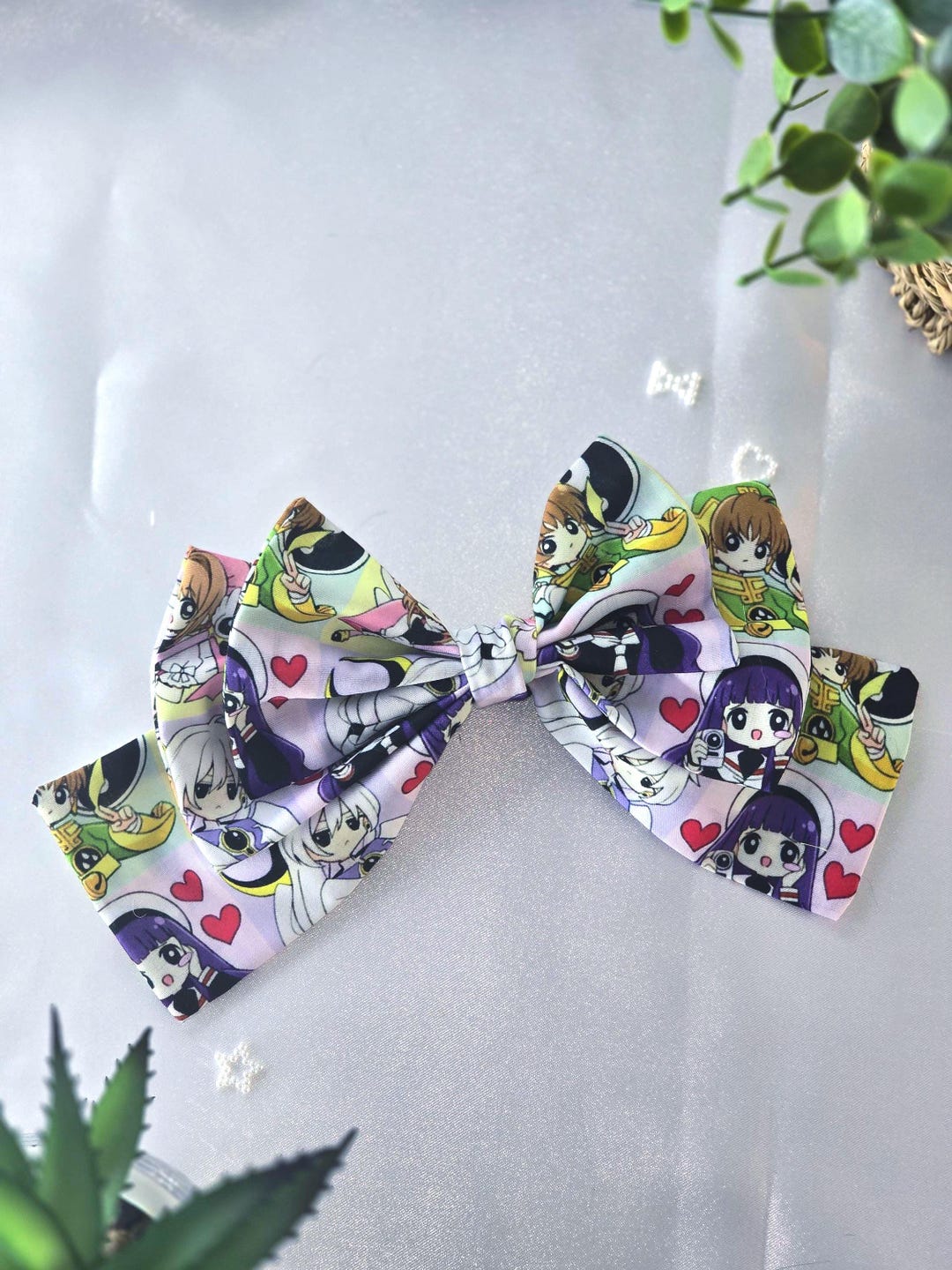 Cute Sakura Kawaii Anime Colorful Ribbon - Etsy