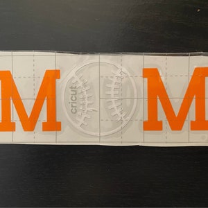 Fensterbild Baseball Mom