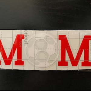 Fensterbild Fußball Mom