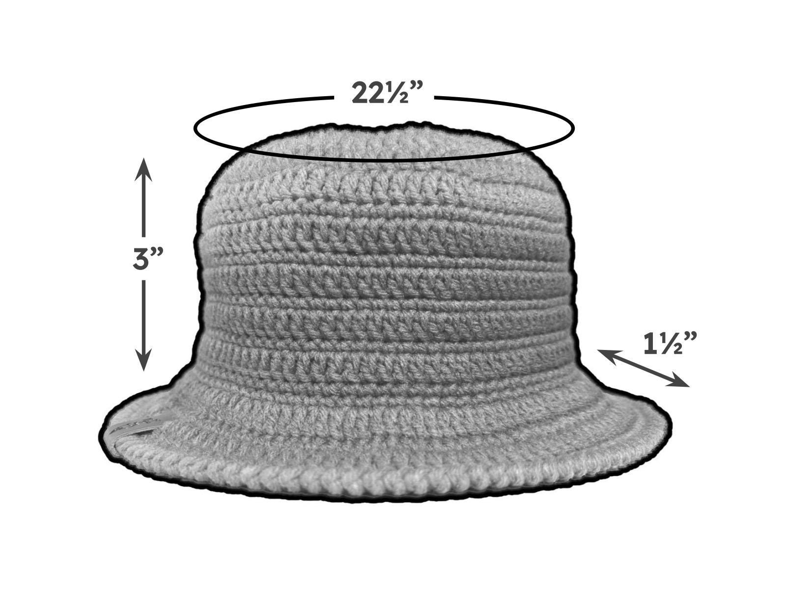 Elegant Two-Tone Crochet Bucket Hat The most beautiful colors of spring and summer? You main image 3
