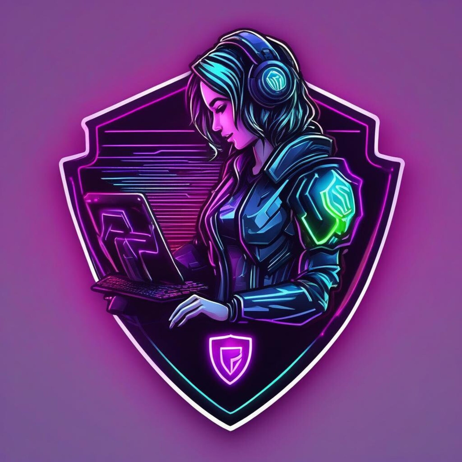 Custom Profile Image PFP Gamer Logo Twitch Discord Youtube Streamer 