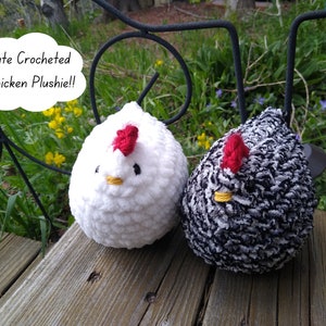 Cute Crochet Chickens