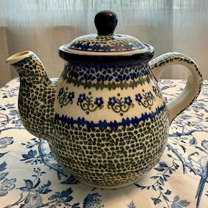 Polish Pottery Teapot