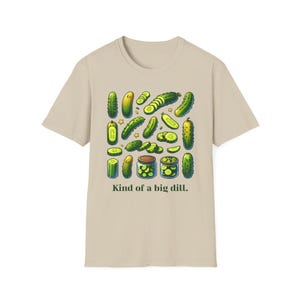 Koszulka Pickle: „Kind of a Big Dill” – koszulka unisex