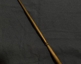 Black Walnut Wand - 16" - Pliant - Handmade Wooden Wand - Unique Design