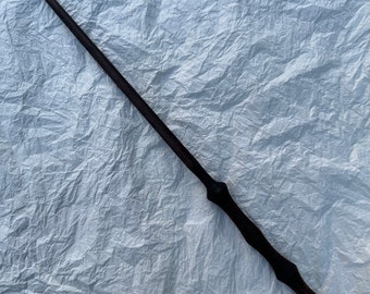 Black Walnut Wand - 16" - Supple - Handmade Wooden Wand - Unique Design