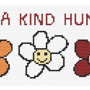 Retro Flower Cross Stitch