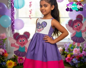 Abby Cadabby Inspired Birthday Party Dress - Etsy Abby Cadabby Inspired Birthday Party Dress - Etsy